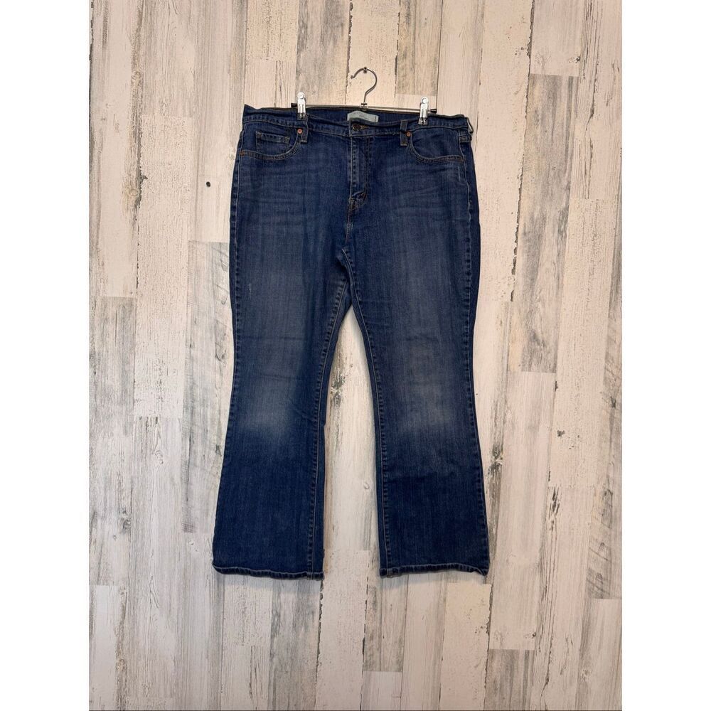 Levi's 515 Bootcut Jeans Womens Size 16 S/C Medium Wash Mid Rise Denim Pants